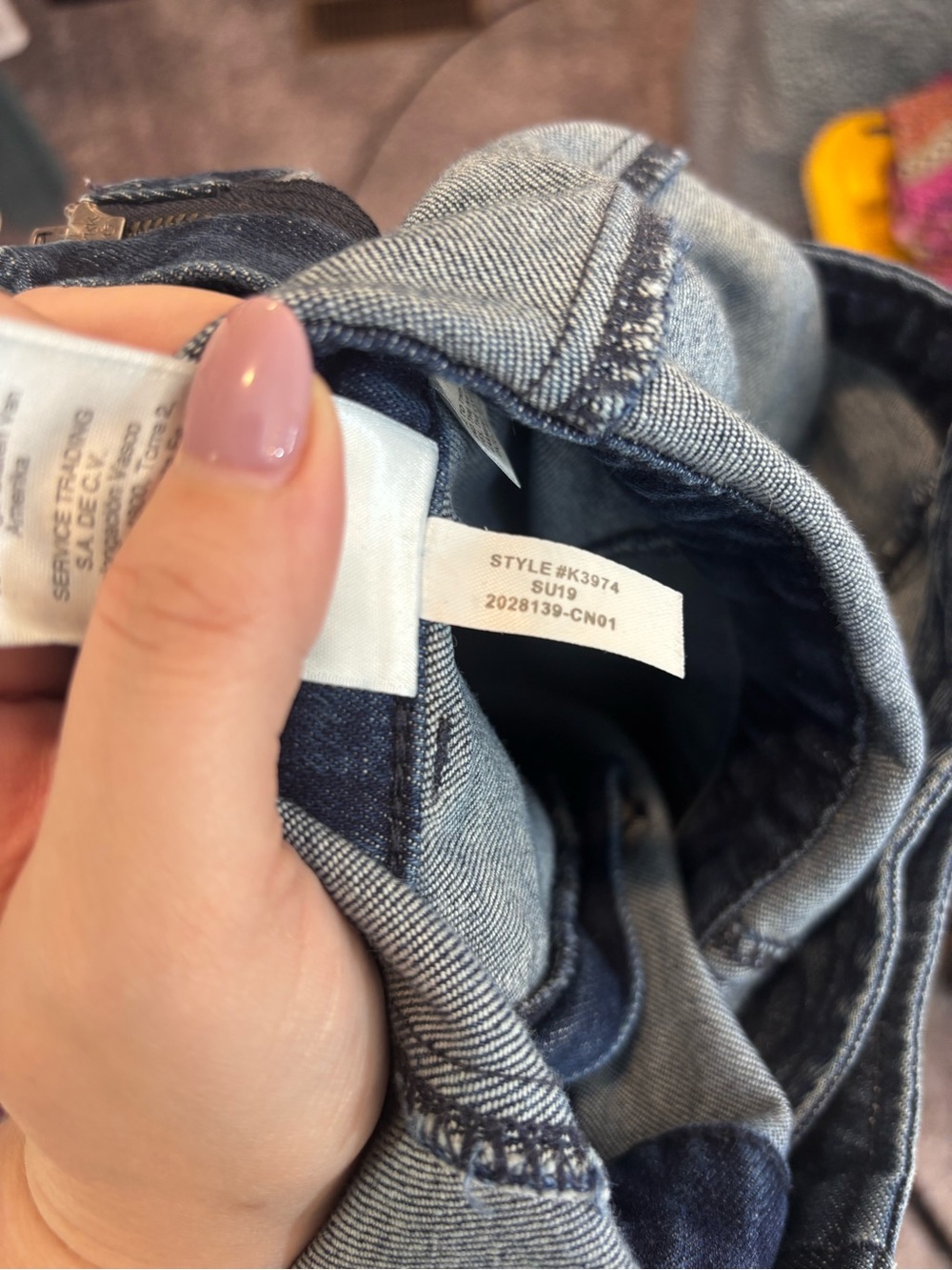 J.Crew Jeans Denim Overall Jumpsuit Size 4 Medium Indigo Basic One Piece K3974 - Picture 12 of 14